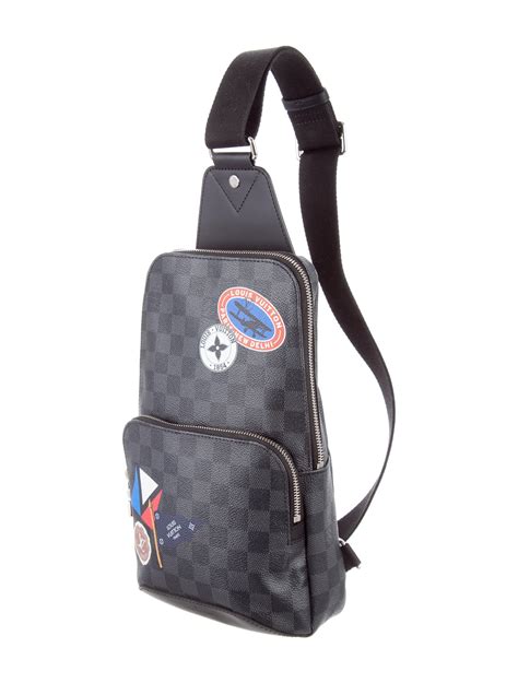 supreme louis vuitton sling bag|louis vuitton sling patterned bag.